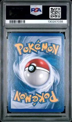 2006 POKEMON EX LEGEND MAKER #10 MEW-REVERSE FOIL PSA 8 - Image 2