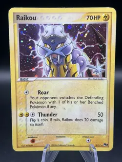 Pokemon Raikou 3/17 POP Series 2 Holo 2006 Pokemon TCG - Image 1