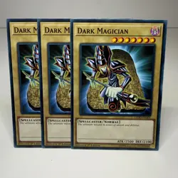 3x Yugioh Dark Magician LEDD-ENA01 Common - LP-NM 💎 - Image 1