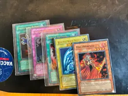 Yu-Gi-Oh! TCG Premature Burial Blue Eyes White Dragon And More Lot - Image 1