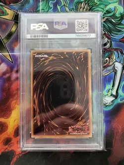 Red-Eyes Black Dragon Yugioh 2022 GFP2-EN176 Ghost Rare 1st Edition PSA 10 - Image 2
