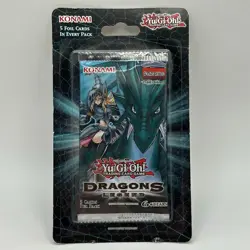 Yugioh Dragons Of Legends 1st Edition Blister Pack English Edition New Sealed! - Image 1
