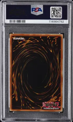2002 YU-GI-OH! PROMO DDS-DARK DUEL STORIES #001 BLUE-EYES WHITE DRAGON PSA 9 - Image 2