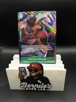 2025 One Piece Illustration Box Vol 4 Dracule Mihawk Promo #ST12-003 - Image 1
