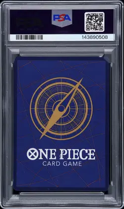2025 ONE PIECE CARRYING ON HIS WILL RED MANGA ALT ART MONKEY D. LUFFY PSA 10 - Image 2