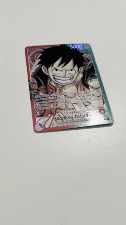 Monkey.D.Luffy (003) (Parallel) OP01-003 Romance Dawn Foil Post Errata - Rare! - Image 2