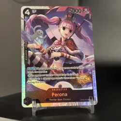 One Piece Wings Of The Captain Op06-093 Perona SR NM - Image 2