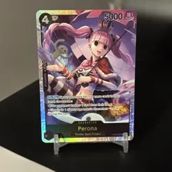 One Piece Wings Of The Captain Op06-093 Perona SR NM - Image 3