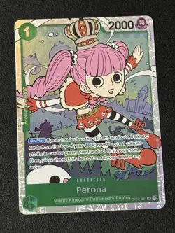 Perona OP12-034 SR Legacy of the Master Foil One Piece TCG NM - Image 1