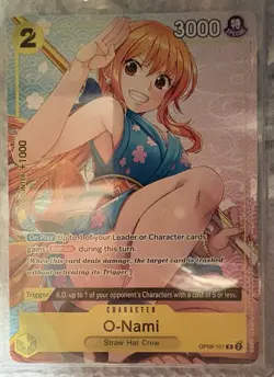 One Piece - OP06-101 O-Nami (Welcome Pack Vol. 2) - LP - Image 2