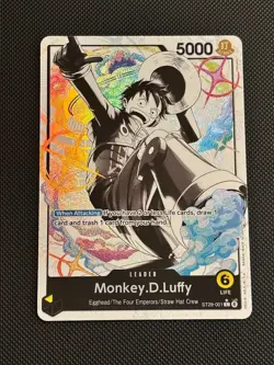 ONE PIECE TCG STARTER ST29-001 MONKEY D LUFFY LEADER ALT ART - ENGLISH - Image 1