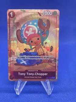 One Piece Premium Booster The Best Tony Tony Chopper ST01-006 Alternate Art NM - Image 1