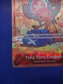 One Piece Premium Booster The Best Tony Tony Chopper ST01-006 Alternate Art NM - Image 5