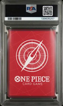 2025 ONE PIECE ENGLISH VERSION 2ND ANNIVERSARY SET #061 MONKEY D. LUFFY PSA 10 - Image 2