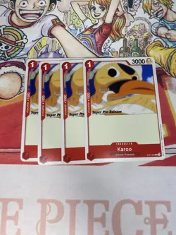 One Piece TCG English 4 Karoo ST01-003 Super Pre-Release Starter Deck Straw Hat - Image 1