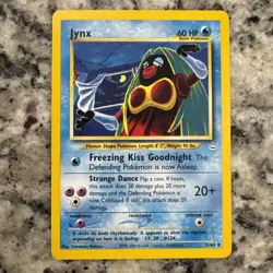 Pokemon TCG Jynx Neo Revelation Card 31/64 Unlimited Uncommon LP - Image 1