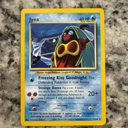 Pokemon TCG Jynx Neo Revelation Card 31/64 Unlimited Uncommon LP - Image 2
