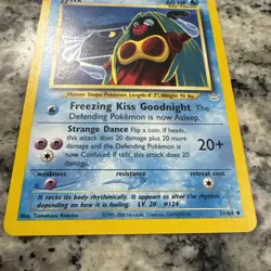 Pokemon TCG Jynx Neo Revelation Card 31/64 Unlimited Uncommon LP - Image 5