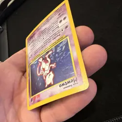 Pokemon Mewtwo Base Set 10/102 Holo Rare 60 HP Psychic Card TCG 1999 - Image 4