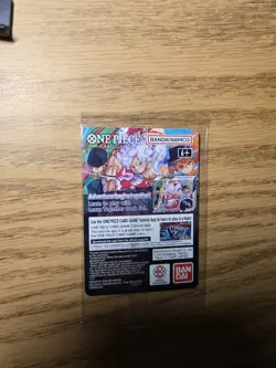 One Piece Monkey D. Luffy College Basketball Promo Card Brand New - Unopened - Image 3