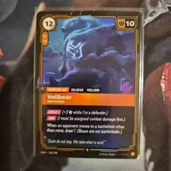 Riftbound Volibear Card Origins OGN 158/298 League Of Legends English - Image 1