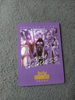 Ochaco Uraraka MHA GODDESS STORY LUCKY GODDESS 2 UR-13 WAIFU ANIME CARD - Image 2