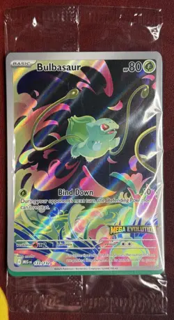 Bulbasaur (SEALED!) - Full Art Holo Promo - 133/132 - Pokemon Trading Card TCG - Image 2