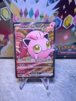 Pokemon TCG Twilight Masquerade Scream Tail Holo Ultra Rare Card EX 197/167 NM - Image 1