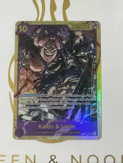One Piece Two Legends Kaido And Linlin OP08-119 SEC English TCG Card Ungraded - Image 1