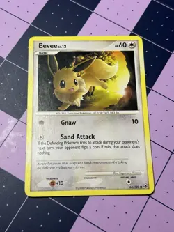 Pokemon TCG Eevee 63/100 Majestic Dawn Regular Card - Image 1