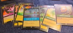 LOT X12 Disney Lorcana Shimmering Skies- Rare/Super Rare/ Other -TCG Card Lot - Image 1