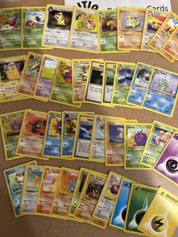 Pokemon Bulk WOTC 39 Card Lot Vintage Collection No Dups - Image 4