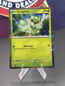 Sprigatito 001 Sv: Scarlet & Violet Promo Cards Holo - Image 1