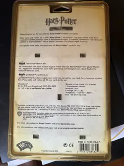 Harry Potter Quidditch Cup Trading Card Game Booster Pack 2001 Sealed Lot Of 2 - Image 2