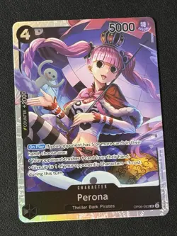 ONE PIECE Card Game Wings Of The Captain Perona OP06-093 SR English - Image 1