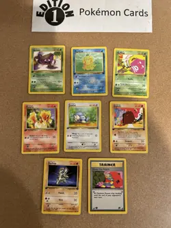 Team Rocket 1st Edition Pokemon Card Lot Vintage WOTC - Image 1