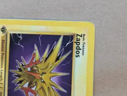 Pokemon Card - Zapdos Fossil 30/62 Rare 1st Edition - Image 3