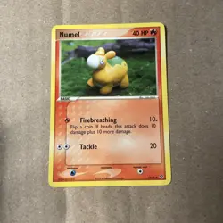 Pokemon TCG Numel EX Battle Stadium 69/97 Regular Common Card MP-LP - Image 1