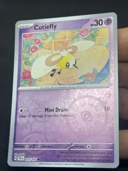 Cutiefly 075/162 Reverse holo - LP - NM - Pokemon TCG Card - Image 2