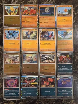 Pokemon Mega Evolutions Lot - 113 Total Cards With No Doubles - Holos Mixed In - Image 5