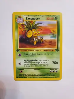 Pokemon Exeggutor TCG Jungle Card 35/64 1st Edition Uncommon NM - Image 1