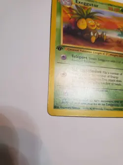 Pokemon Exeggutor TCG Jungle Card 35/64 1st Edition Uncommon NM - Image 2