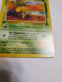 Pokemon Exeggutor TCG Jungle Card 35/64 1st Edition Uncommon NM - Image 3