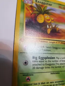 Pokemon Exeggutor TCG Jungle Card 35/64 1st Edition Uncommon NM - Image 4