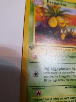 Pokemon Exeggutor TCG Jungle Card 35/64 1st Edition Uncommon NM - Image 5