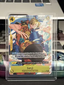 Sanji ST29-004 Parallel Starter Deck Promo One Piece Card English - Image 1