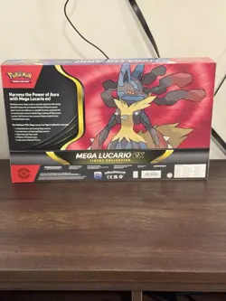 Pokemon TCG Mega Lucario Figure Collection Jumbo Card New Sealed Lot x4 - Image 2