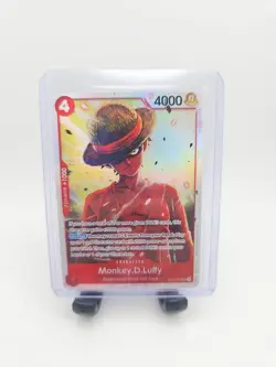 One Piece Monkey D. Luffy Card Game OP12-015 SR Legacy of the Master - Image 1