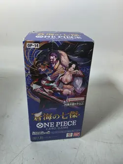 ONE PIECE Card Game OP-14 THE AZURE SEA’S SEVEN BOX in Japan - Image 1