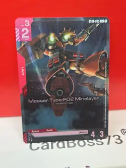 - Messer Type-F02 Minelayer ST08-005 C+ , Gundam Card Game, Flash of Radiance - Image 4